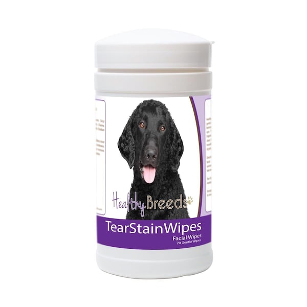 Pamperedpets Curly-Coated Retriever Tear Stain Wipes PA3491779 - main
